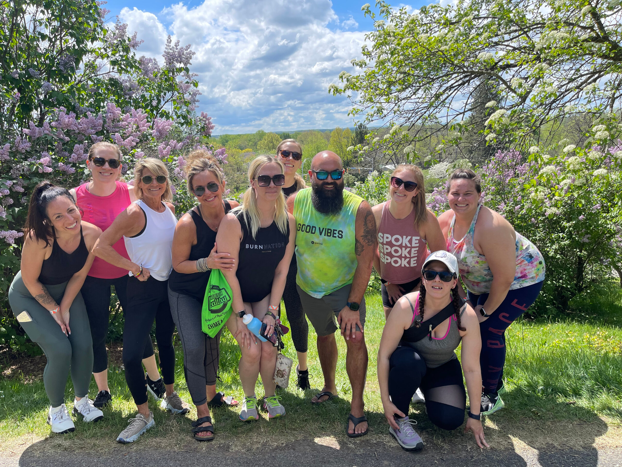 Wellness retreat gathering